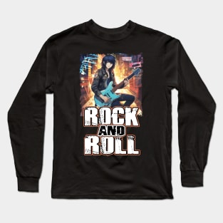 Rock Music Album Cover - Anime Shirt Long Sleeve T-Shirt